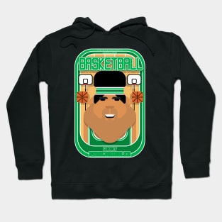 Basketball Green - Court Dunkdribbler - Seba version Hoodie